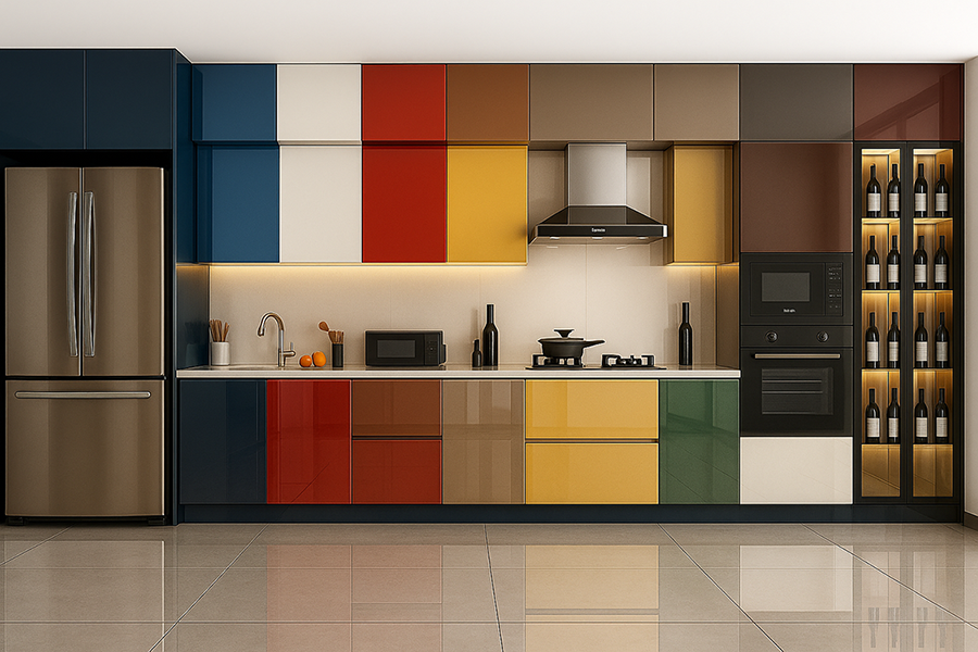 High Gloss Mutfak Renkleri
